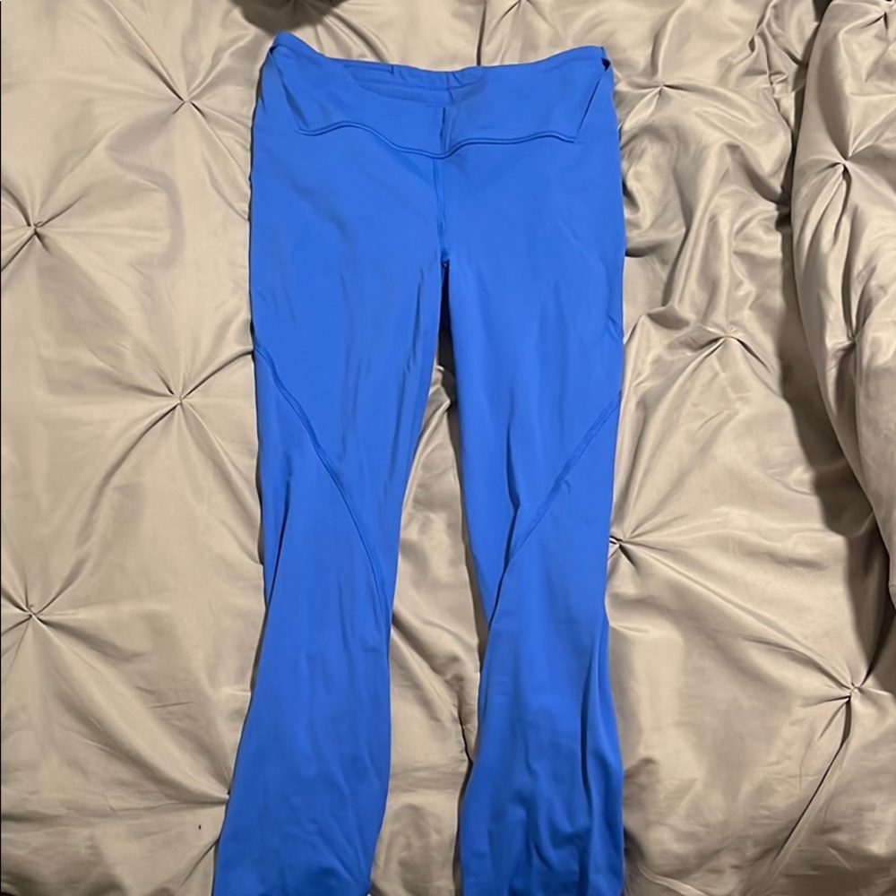 Lululemon Blue Speed swift leggings Size 6